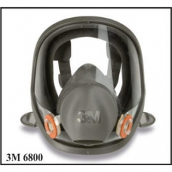 3M-6800全面雙罐式防毒面具